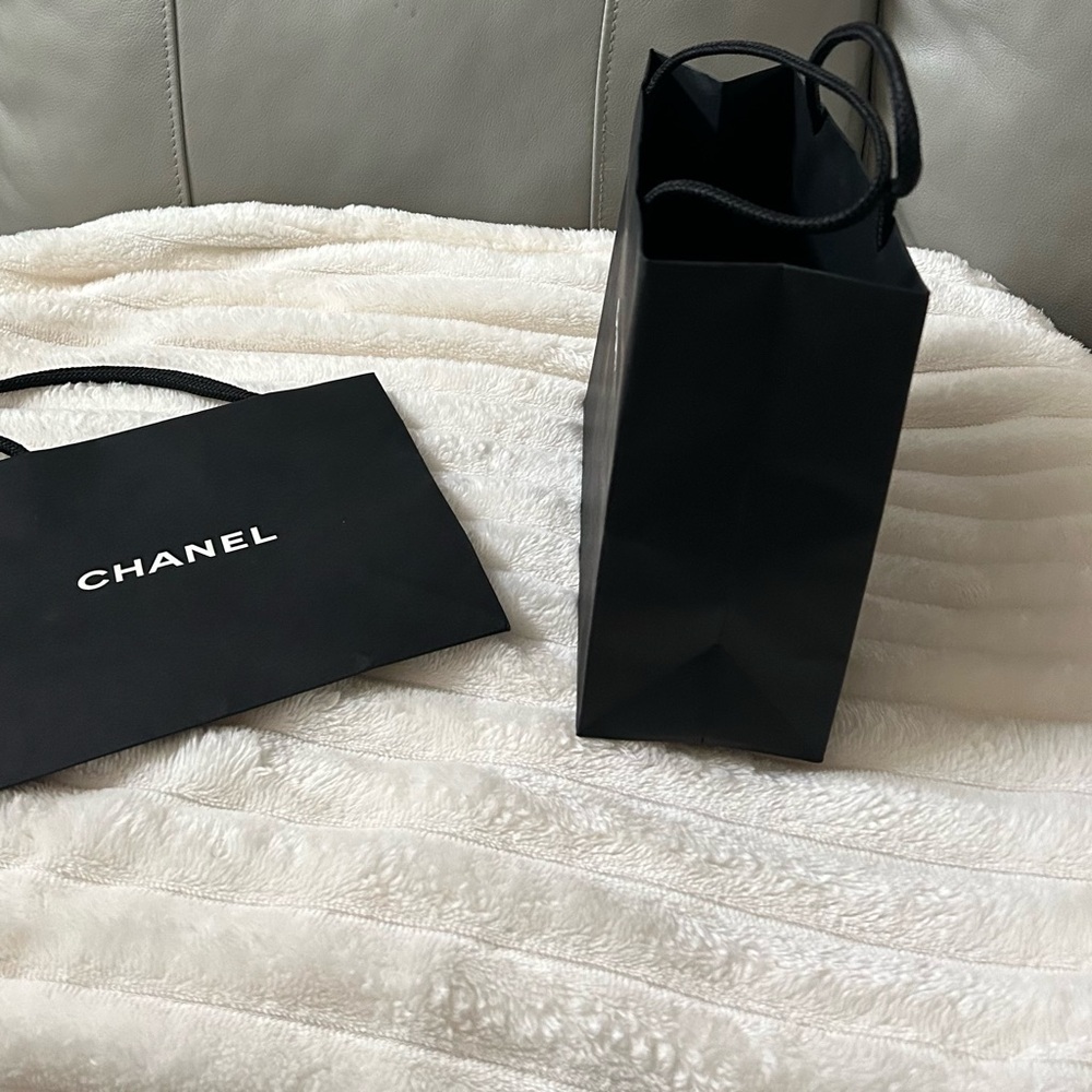 Chanel Black Shopping Bag
